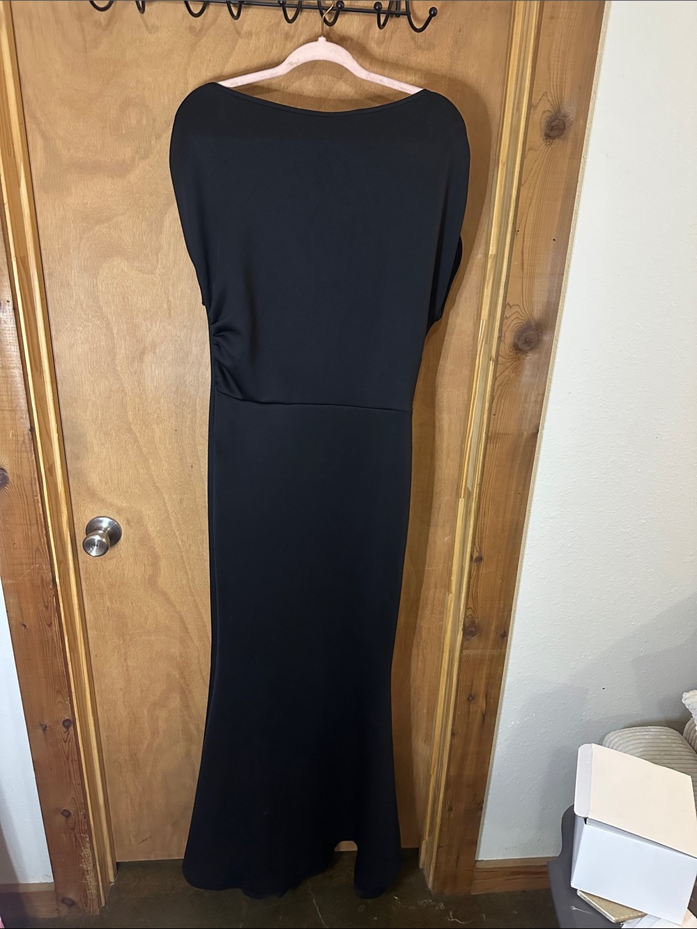 Classic Black Women's Maxi Dress